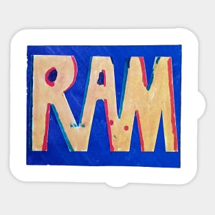 McCartney RAM Sticker